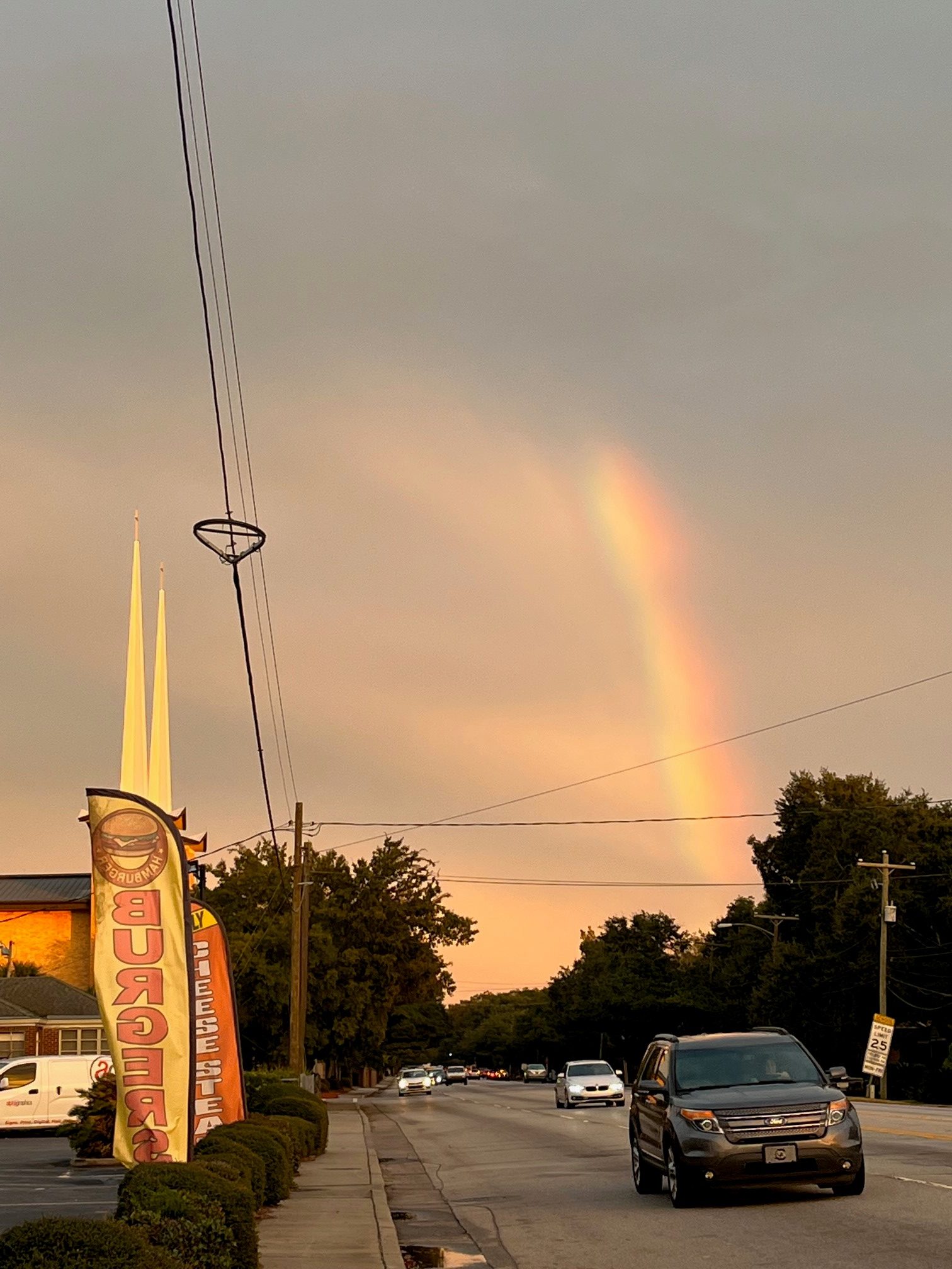 An image of a rainbow