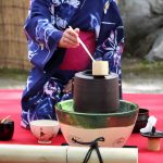 A photo of a Japanese-style tea party in the spirit of "ichi-go ichi-e"