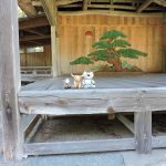 an image of the Noh stage at Danzen Jinja Shrine